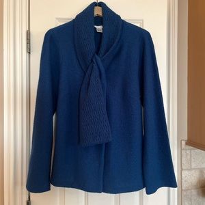 Beautiful blue wool jacket. Size large